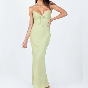 Princess Polly Light Green Maxi Dress